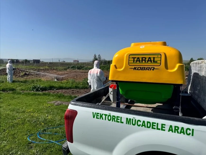 Çorum Belediyesi Vektörel Mücadele ve Temizlik Çalışmalarını Kent Genelinde Kesintisiz Sürdürüyor