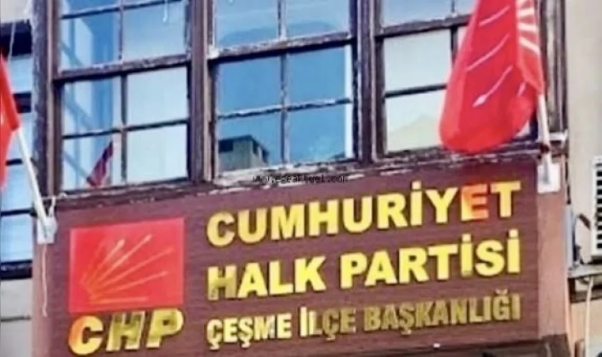 CHP Çeşme İlçe Örgütü'nden ayrılan yöneticiler: “Örgütü borçsuz ve 723 bin 88 lira banka mevcuduyla teslim ettik”