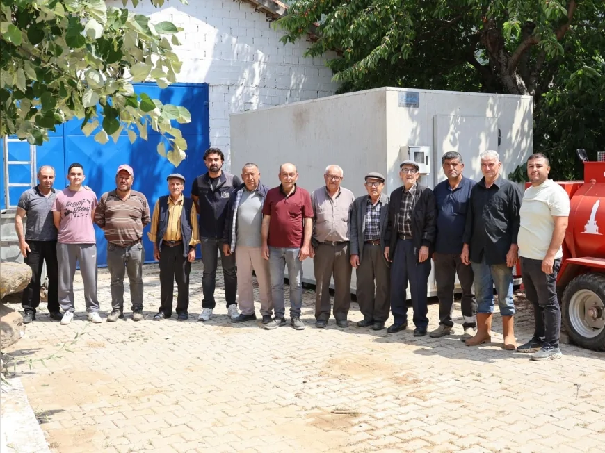 İzmir Büyükşehir Belediye Başkanı Dr. Cemil Tugay’ın desteğiyle Ödemiş Tekke’de üreticiye soğuk hava deposu teslim edildi