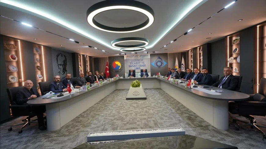 TCMB Başkanı Dr. Fatih Karahan: “Ekonomi Politikaları Erzurum'da İş Dünyası ve Akademisyenlerle İstişare Edildi”
