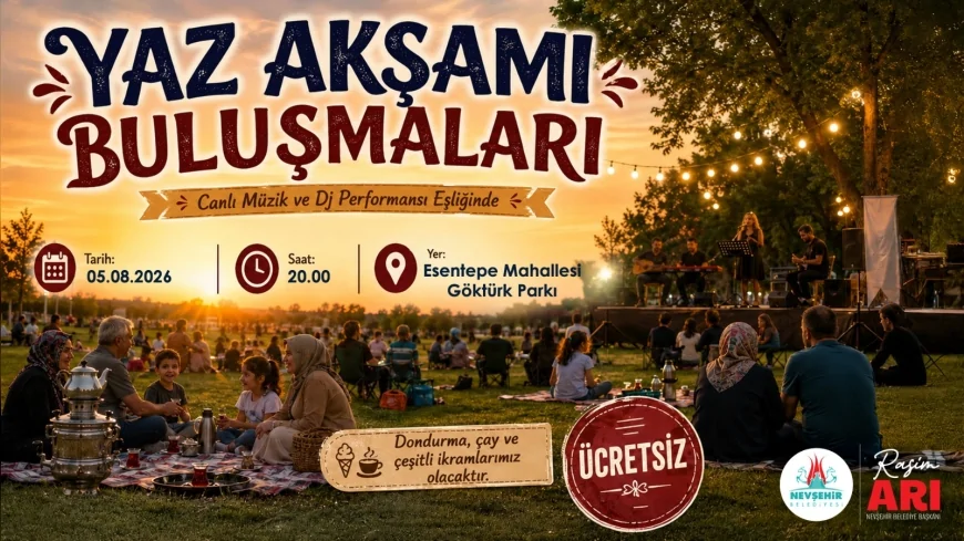 Nevşehir Belediye Başkanı Rasim Arı Esentepe Mahallesi'nde vatandaşlarla buluşacak, talepler Göktürk Parkı'nda dinlenecek