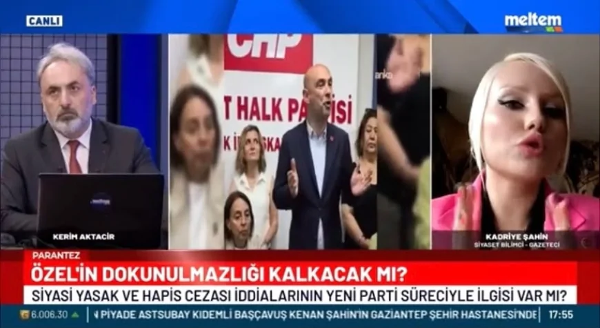 Siyaset Bilimi Uzmanı ve Gazeteci Kadriye Şahin, Meltem TV'de Yayınlanan Parantez Programına Konuk Oldu