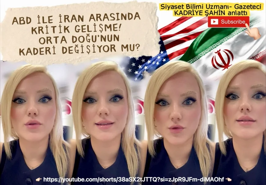 Siyaset Bilimi Uzmanı ve Gazeteci Kadriye Şahin'den ABD-İran İlişkileri ve Orta Doğu Analizleri İçin YouTube Daveti