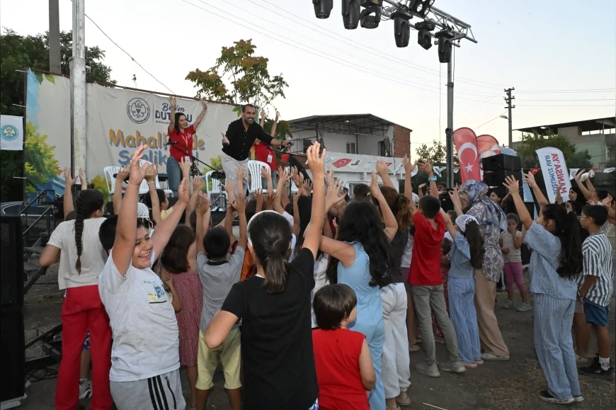 Manisa Büyükşehir Belediyesi “Mahallemde Şenlik Var” etkinlikleriyle mahalle kültürünü kent geneline taşıyor!