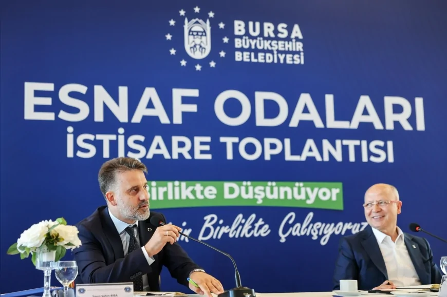 Bursa Büyükşehir Belediyesi Başkan Vekili Şahin Biba: “Esnafımızın Her Zaman Yanında Olacağız”
