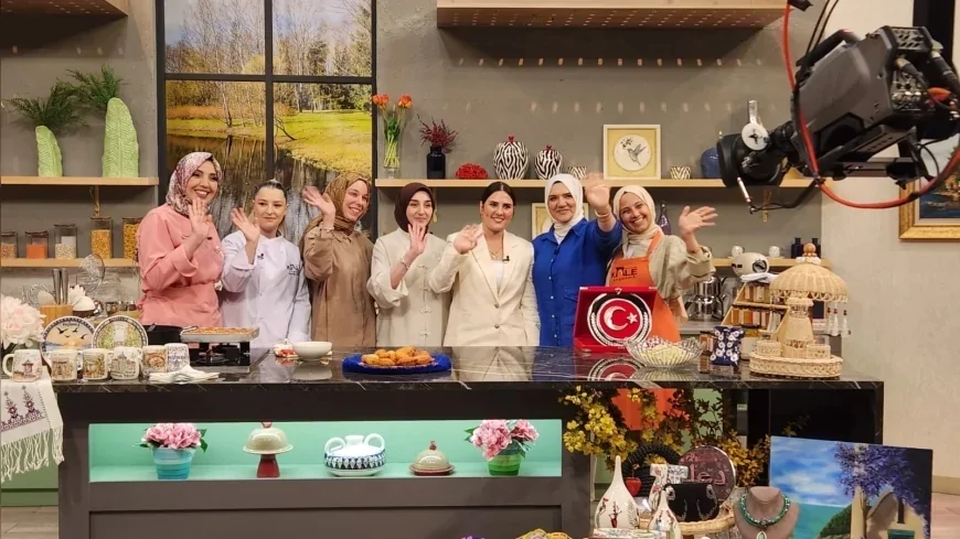 Başiskele Belediyesi Pastacılık Akademisi Ülke TV'de kadın emeğini ve Başiskele'nin lezzetlerini tanıttı