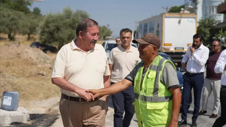 Milas Belediye Başkanı Fevzi Topuz: “Biz hizmet için geldik Hizmette sınır yoktur”