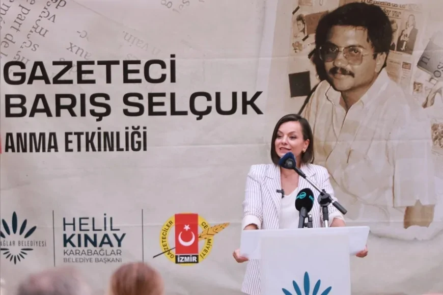 KARABAĞLAR BELEDİYE BAŞKANI HELİL KINAY: “BARIŞ SELÇUK’UN EMEĞİ VE CESARETİ BU PARKTA YAŞAMAYA DEVAM EDİYOR”