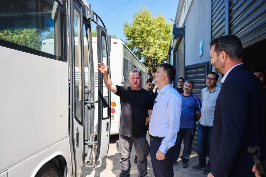 Bursa Büyükşehir Belediyesi Başkan Vekili Şahin Biba: “Afet sonrasında birçok temel ihtiyaca hızlı şekilde cevap verecek araçları en kısa sürede hizmete hazır hale getireceğiz”
