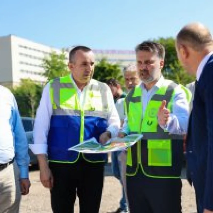 Bursa Büyükşehir Belediyesi Başkan Vekili Şahin Biba: “Şehir Hastanesi Otoparkı Bu Ay Hizmete Açılacak”