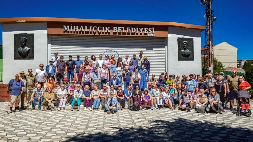 Eskişehir Büyükşehir Belediyesi Mihalıççık’ta düzenlediği tarihi yürüyüş rotasında doğa ve kültürü buluşturdu