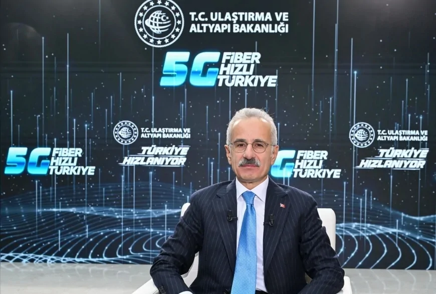 Ulaştırma ve Altyapı Bakanı Abdulkadir Uraloğlu: “5G abone sayısı 4 ayda 44,5 milyona ulaştı”