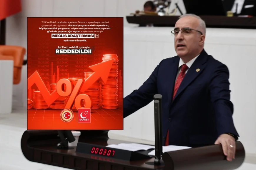 Saadet Partisi İstanbul Milletvekili Mustafa Kaya: “Açlık sınırı 36 bin lirayken emeklilerin yaşamaya hakkı yok mu”