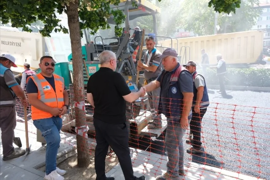 Çorum Belediye Başkanı Dr. Halil İbrahim Aşgın: “Gazi Caddesi şehrimizin vitrini, çalışmaları en kısa sürede tamamlayacağız”