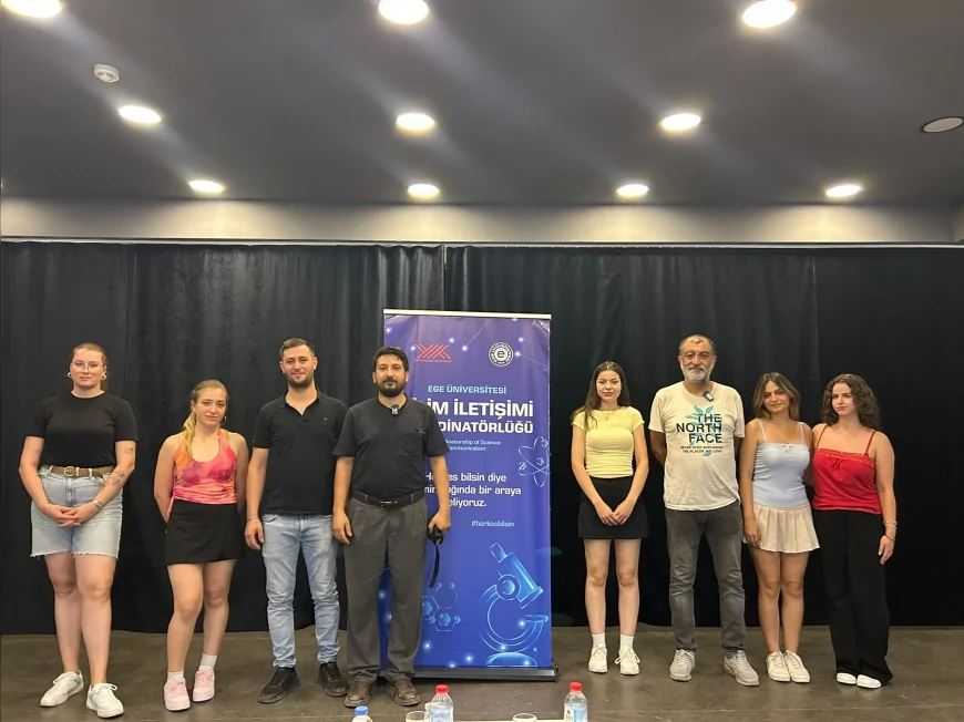 Ege Üniversitesinde Makine Mühendisliğinin Geleceği ve Yapay Zekânın Sektöre Etkisi Bilim Kafe Etkinliğinde Ele Alındı