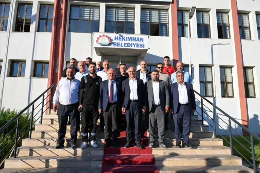 Malatya Büyükşehir Belediye Başkanı Sami Er: “Hekimhan'ı geleceğe hazırlıyoruz, kentsel dönüşümle bambaşka bir ilçe olacak”