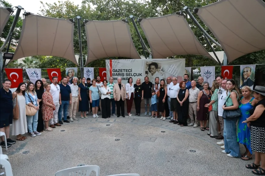 Karabağlar’da Gazeteci Barış Selçuk, Görevi Başında Ölümünün 32. Yılında Anıldı