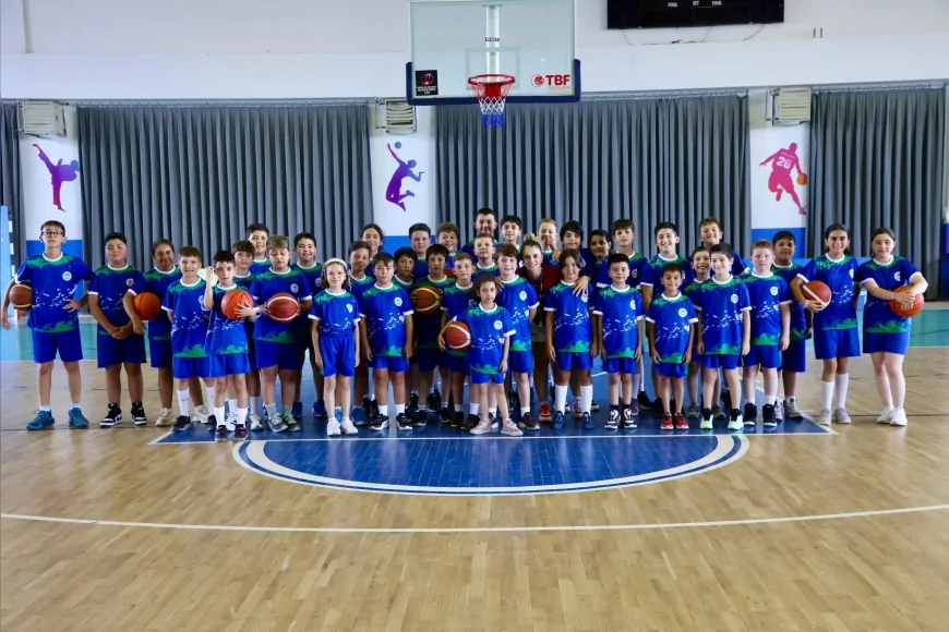 Odunpazarı Belediyesi’nin Basketbol Yaz Spor Okulu çocukları sporla buluşturuyor!