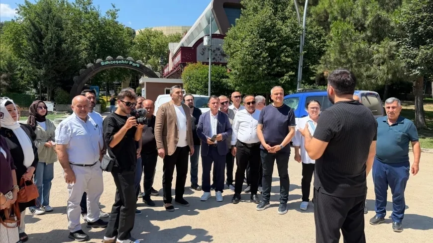 AK Parti İstanbul’un “AK Belediyeciliği Yerinde Gör” programının ilk durağı Başakşehir oldu
