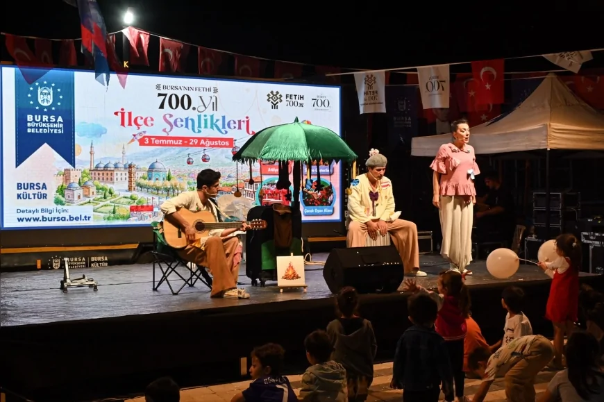 Bursa Büyükşehir Belediyesi’nin fetih coşkusu Keles’te kültür, sanat ve eğlence etkinlikleriyle yaşandı