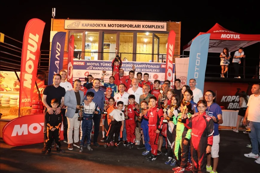 Nevşehir’de Türkiye Karting Şampiyonası’nın 4. Ayağında 55 Sporcu Pistte Mücadele Etti