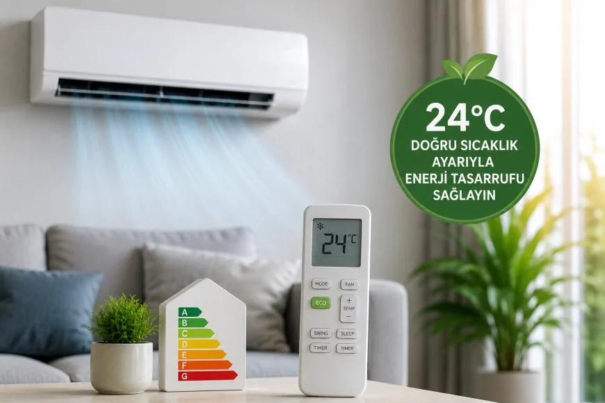 Enerji ve Tabii Kaynaklar Bakanlığı: “Klimalarda 2 °C’lik sıcaklık farkıyla faturada yüzde 15’e varan tasarruf sağlanabilir”
