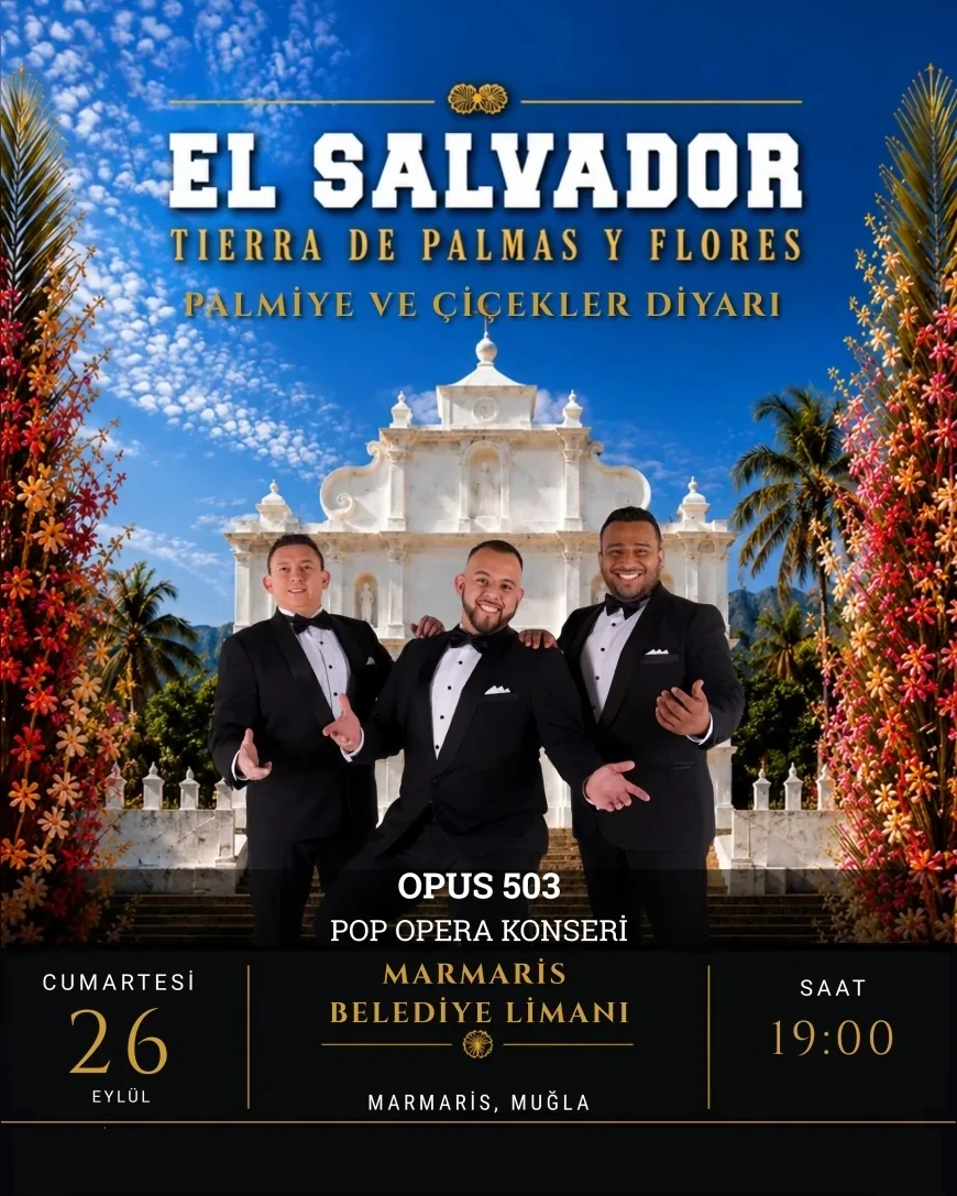 Marmaris’te El Salvador’dan Türkiye’ye müzik köprüsü OPUS 503 konseriyle kurulacak