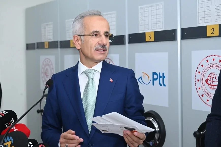 Ulaştırma ve Altyapı Bakanı Abdulkadir Uraloğlu: “PTT’nin kargo gönderi hacmi yaklaşık yüzde 17 arttı”