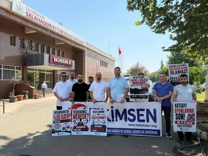 Diyarbakır HEKİMSEN İl Temsilcisi Dr. Haçım Hizol: “Eşdeğer performansa eşdeğer ödeme yapılsın”
