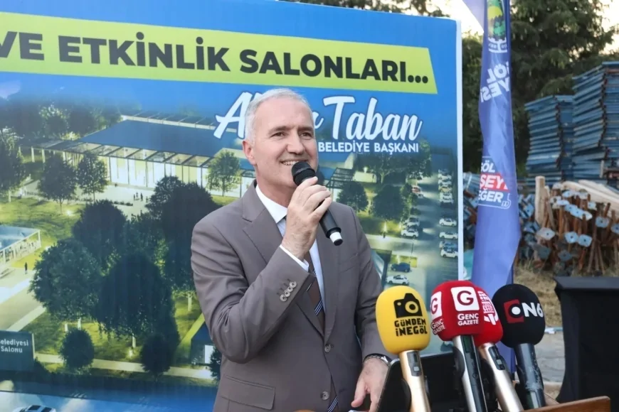İnegöl Belediye Başkanı Alper Taban: “Botanik Nikah ve Etkinlik Salonları 2027’de gençlerimizin yuva kuracağı merkez olacak”