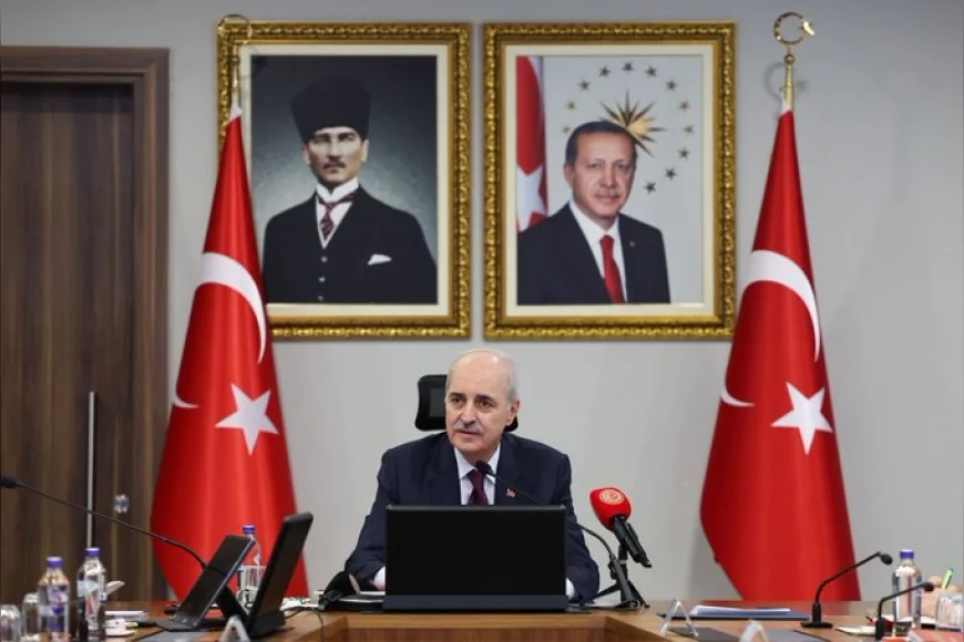 TBMM Başkanı Numan Kurtulmuş: “Raşid el-Gannuşi’nin içinde bulunduğu durumun ciddiyeti göz ardı edilmemelidir”
