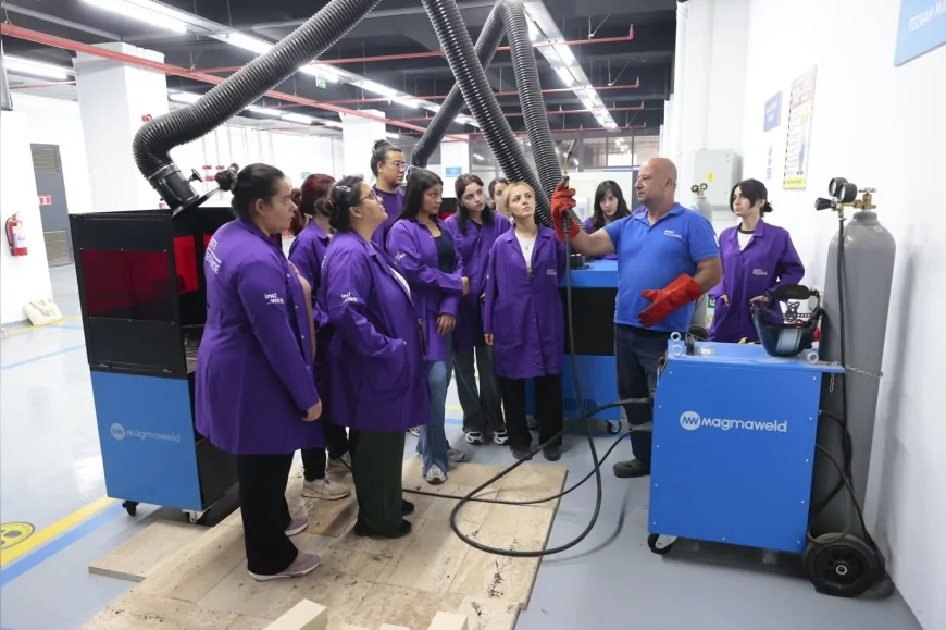 Konak Belediyesi ile Cevdet İnci Eğitim Vakfı ve Rotary’den kadın istihdamı için kaynakçılık eğitimi hamlesi!