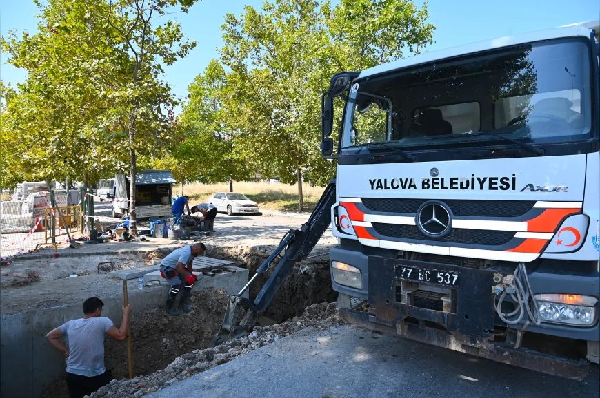 Yalova Belediyesi, 30’uncu DMA noktasıyla su kayıplarını azaltmaya yönelik akıllı altyapı çalışmalarını sürdürüyor