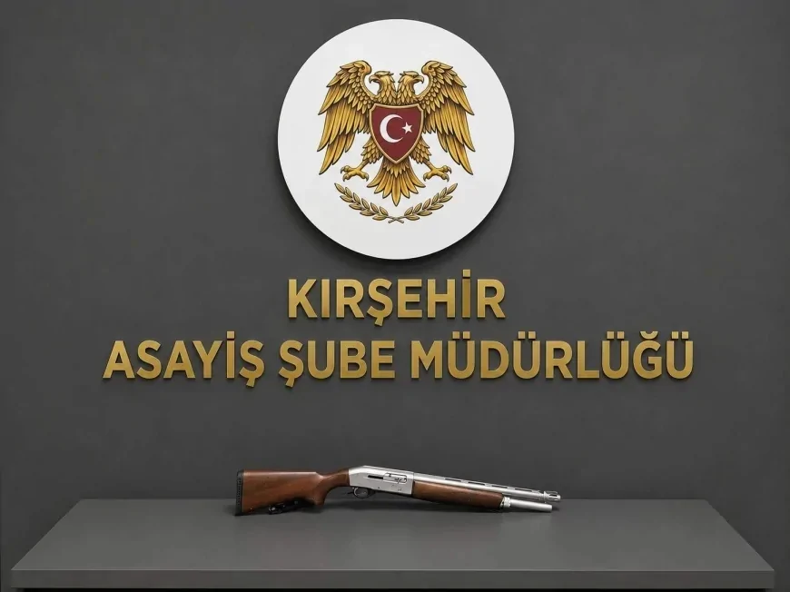Kırşehir’de Asayiş Uygulamalarında Ruhsatsız Silah, Yüzlerce Fişek ve Uyuşturucu Madde Ele Geçirildi