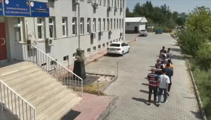Diyarbakır’da 620 jandarmanın katıldığı operasyonda 247 bin 145 kök kenevir ve skunk imha edildi