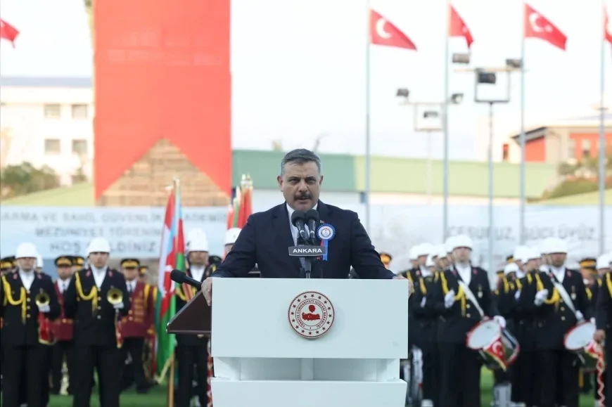 İçişleri Bakanı Mustafa Çiftçi: “Üzerinizde taşıdığınız üniforma şanlı tarihimizin ve vatanımızın sizlere emanetidir”