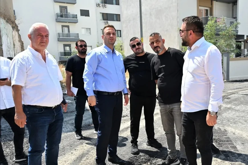 Bornova Belediye Başkanı Ömer Eşki: “Eski depo ve fabrika alanlarını modern yollara, otoparklara ve yeşil alanlara dönüştürüyoruz”