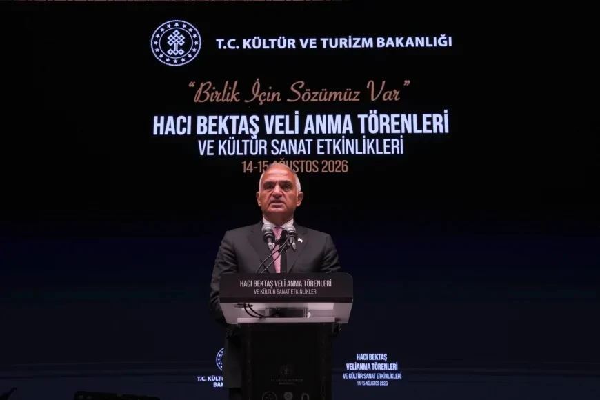 Kültür ve Turizm Bakanı Mehmet Nuri Ersoy: “İnsanlığa gereken reçete açıktır: Bir olalım, iri olalım, diri olalım”