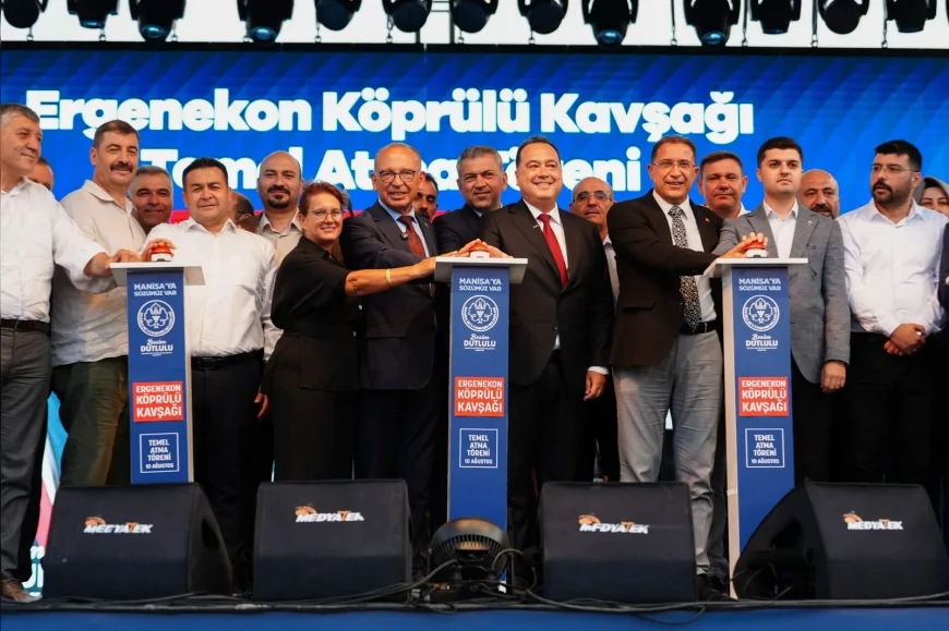 Manisa Büyükşehir Belediye Başkanı Besim Dutlulu: “Ergenekon Köprülü Kavşağı en büyük ulaşım yatırımlarımızdan biri olacak”