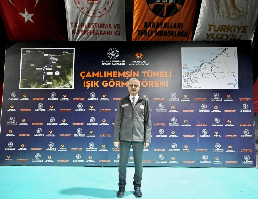 Ulaştırma ve Altyapı Bakanı Abdulkadir Uraloğlu: “Ayder’e ulaşım süresini 55 dakikadan 35 dakikaya düşüreceğiz”