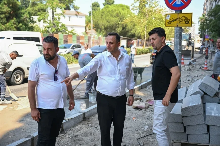 Bornova Belediye Başkanı Ömer Eşki: “Mustafa Kemal Caddesi’nde daha geniş ve kullanışlı alanları hizmete sunuyoruz”