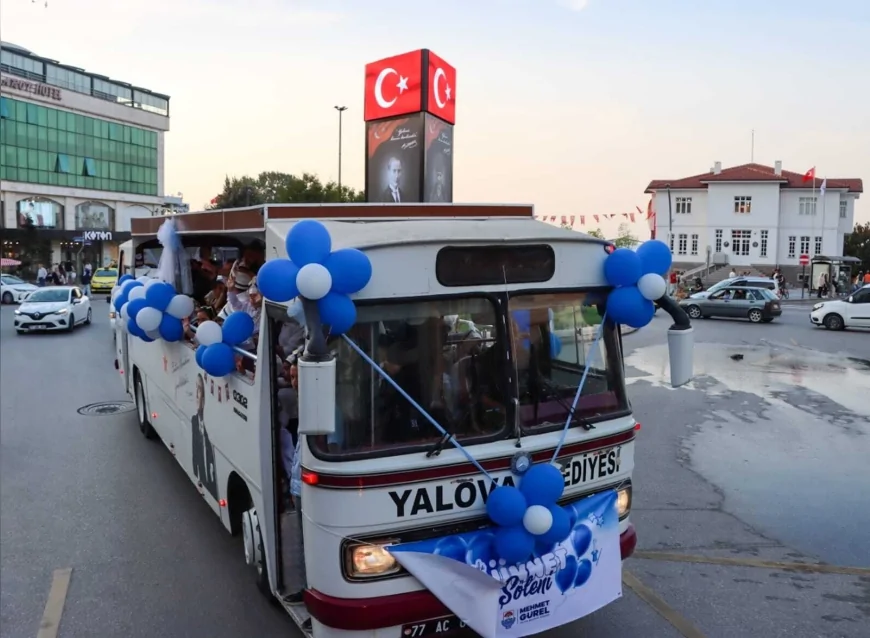 Yalova Belediye Başkanı Mehmet Gürel: “59 evladımızın bu özel gününü güzel bir şölenle taçlandırmak istedik”