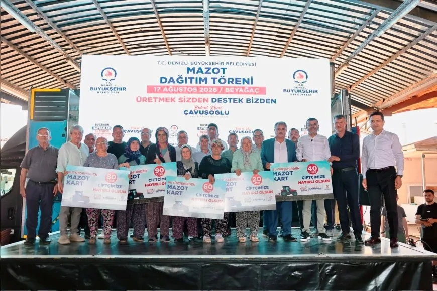 Denizli Büyükşehir Belediye Başkanı Bülent Nuri Çavuşoğlu: “Üreticimizin gücüyle büyümeye devam edeceğiz”