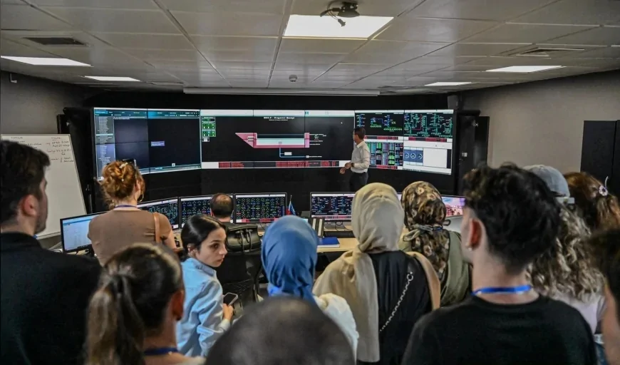 Bursa Büyükşehir Belediyesi stajyerleri kentin hizmet alanlarını yerinde inceleyerek belediyecilik süreçlerini tanıdı