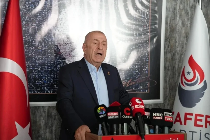 Zafer Partisi Genel Başkanı Prof. Dr. Ümit Özdağ: “Hangi yasa, bırakın gazileri, yurttaşların basın açıklaması yapmasını engeller?”