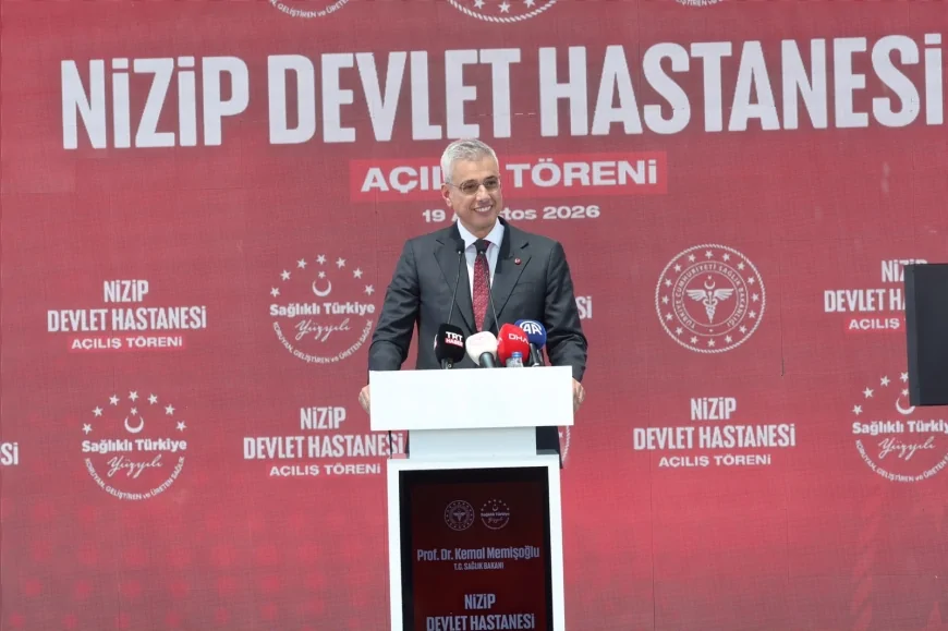 Sağlık Bakanı Prof. Dr. Kemal Memişoğlu: “Nizip Devlet Hastanesine anjiyografi cihazı kazandırmayı planlıyoruz”