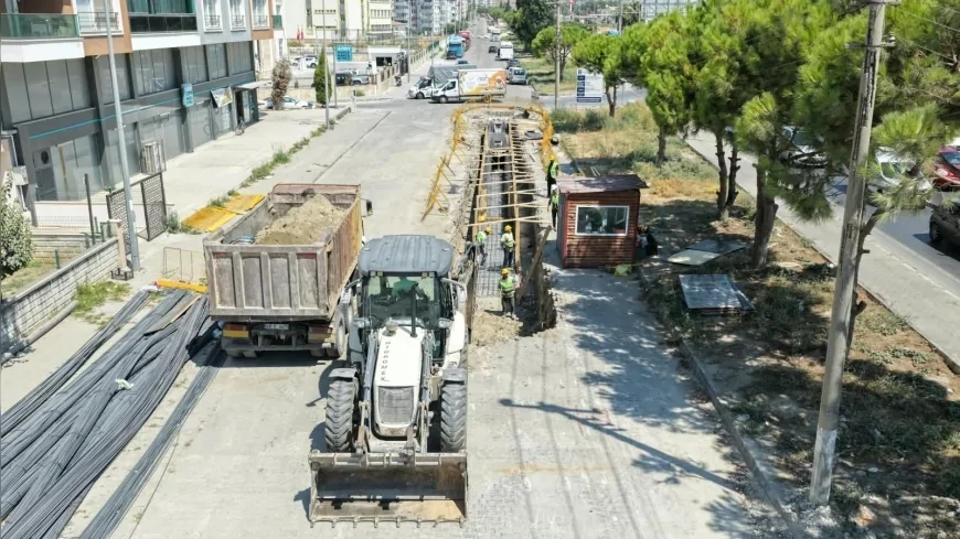 Aydın Büyükşehir’den Söke’ye 21 milyon liralık altyapı yatırımı: 600 metre menfez yapılacak