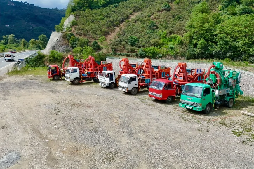 Giresun Belediyesi’nden patoz işletmecilerine fındık sezonu öncesi Ülper’de yeni çalışma alanı düzenlemesi