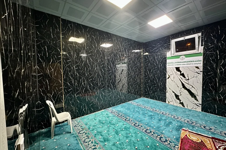 Giresun Belediyesi Alparslan Türkeş Botanik Parkı’nda Lavabo Ve Mescidi Yeniledi