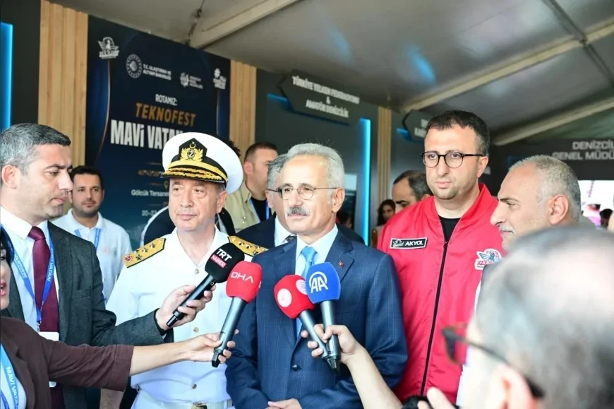 Ulaştırma ve Altyapı Bakanı Abdulkadir Uraloğlu: “Dünyanın en gelişmiş ülkelerine birçok gemi satıyoruz”